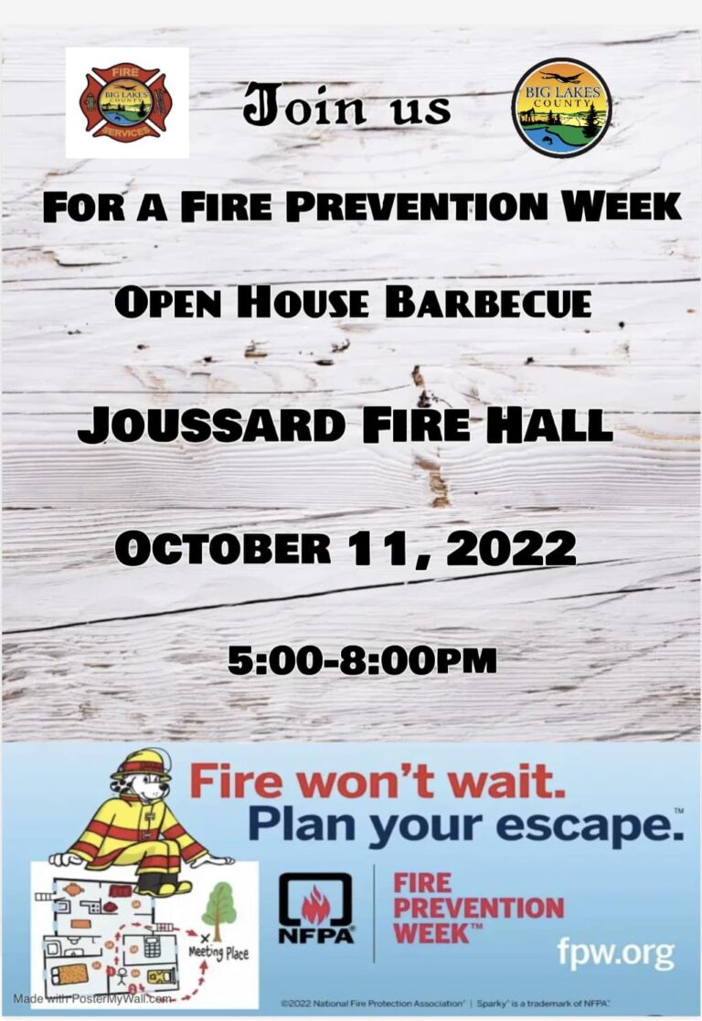 Fire Prevention Week Flyer