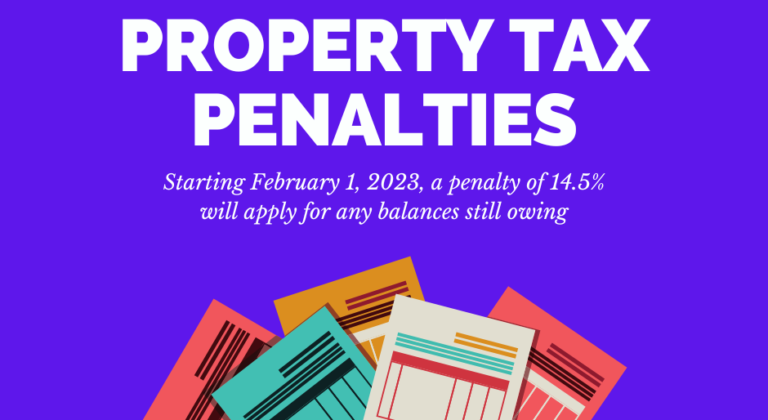2022 Property Tax Penalties Facebook Post