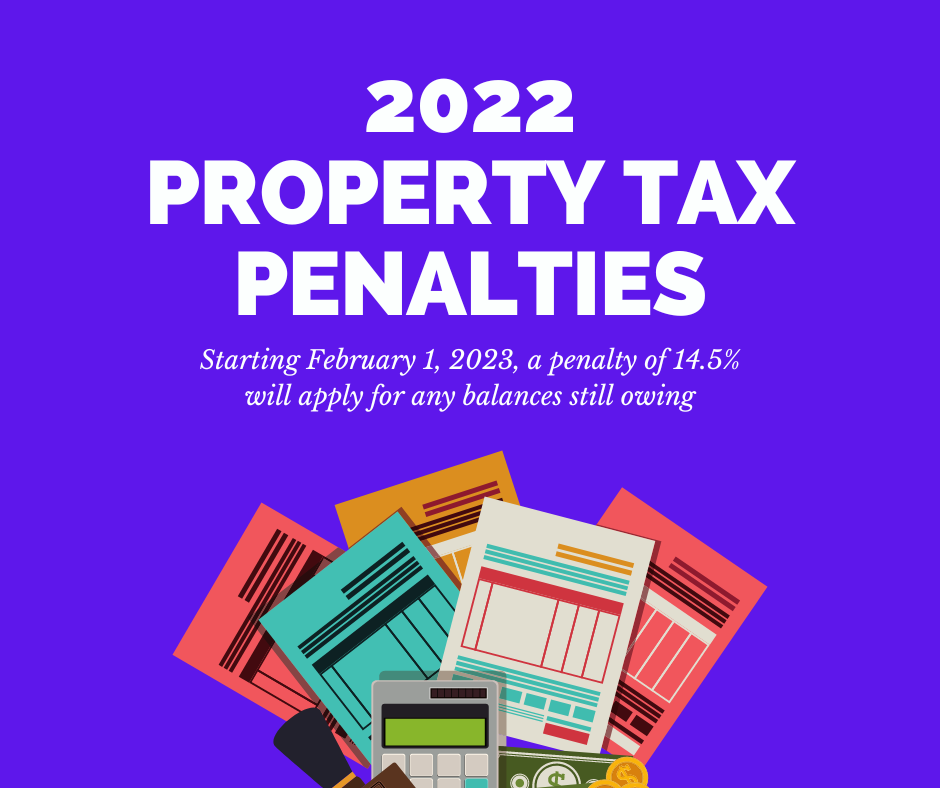 2022 Property Tax Penalties Facebook Post