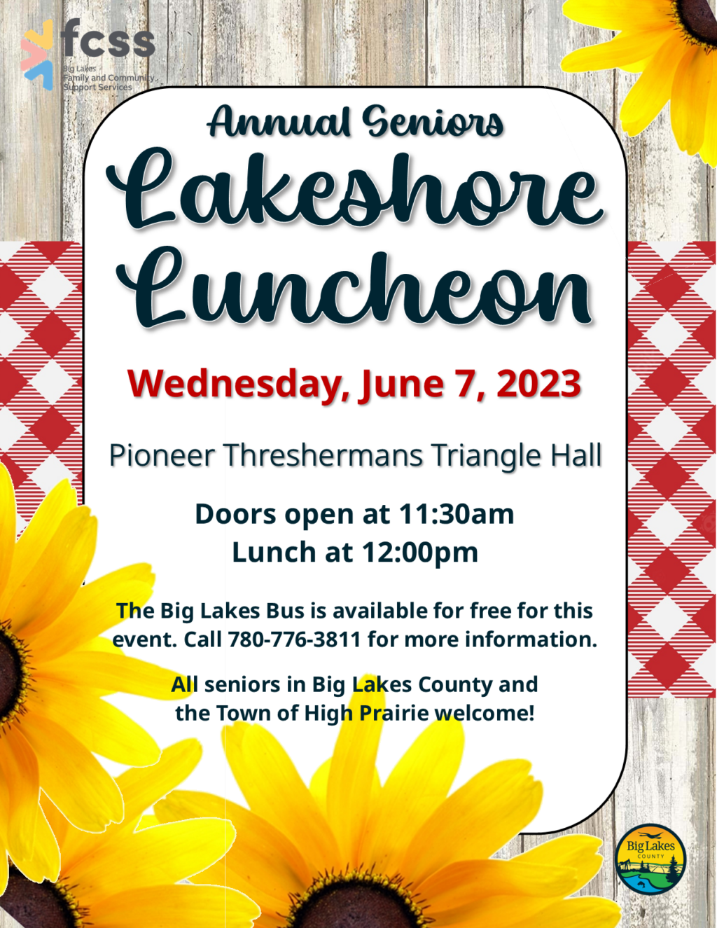 Lakeshore Luncheon Poster 2023