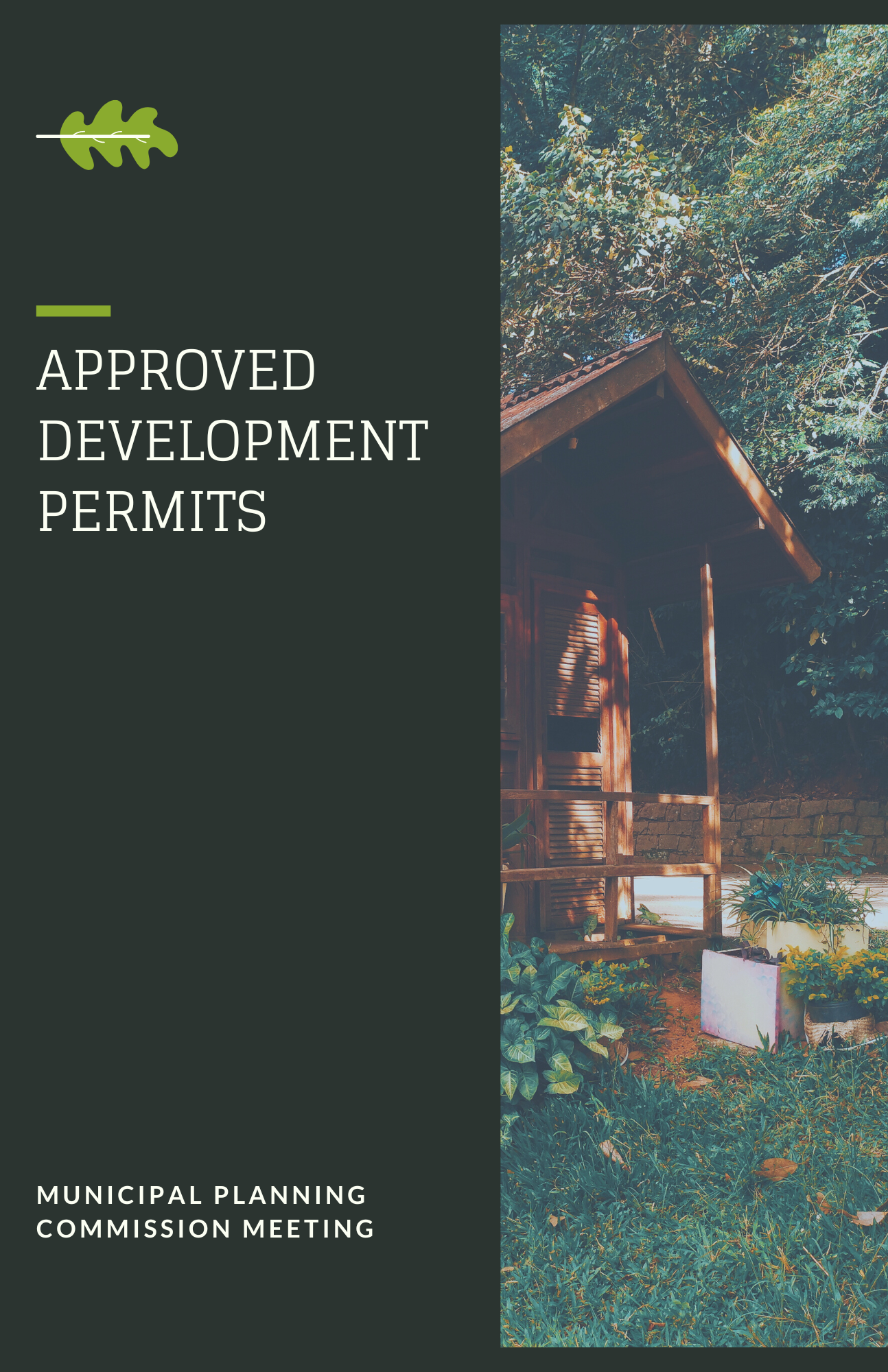 Approved Development Permits