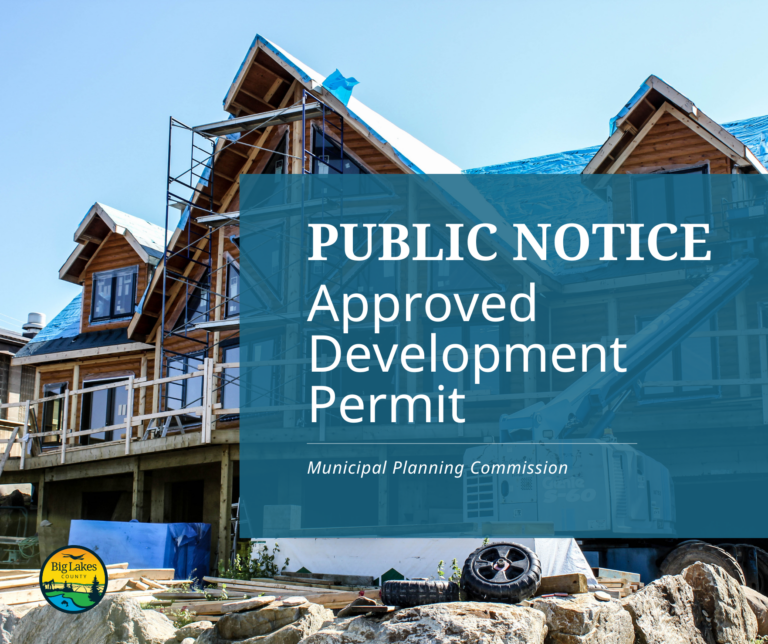 Copy of Approved Development Permit